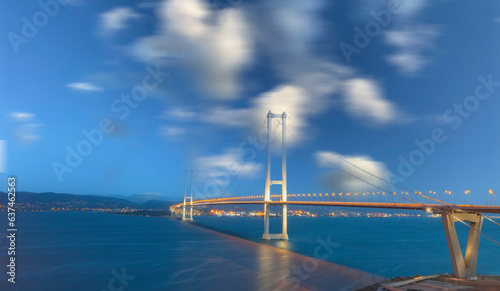 Osmangazi Bridge (Izmit Bay Bridge). IZMIT, KOCAELI, TURKEY photo