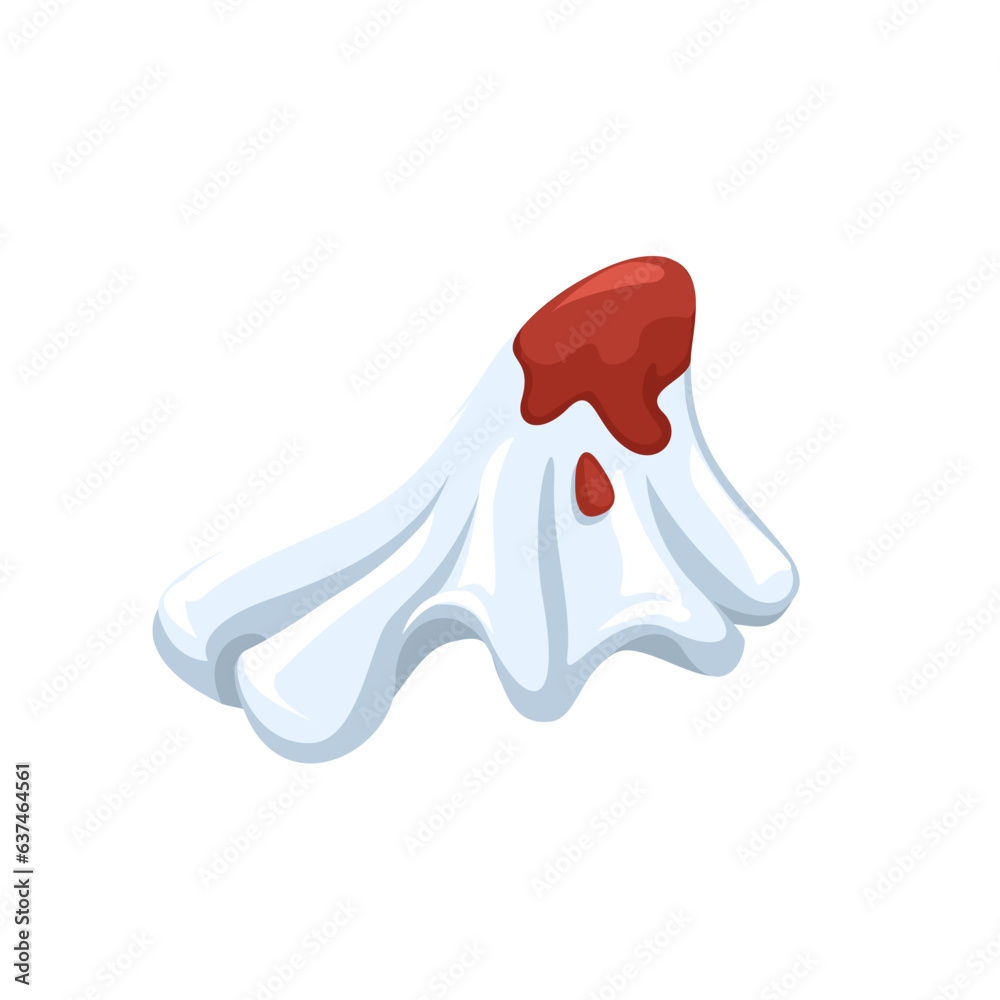 Blood In Tissue Symbol Cartoon illustration Vector Blood In Tissue Symbol Cartoon illustration Vector