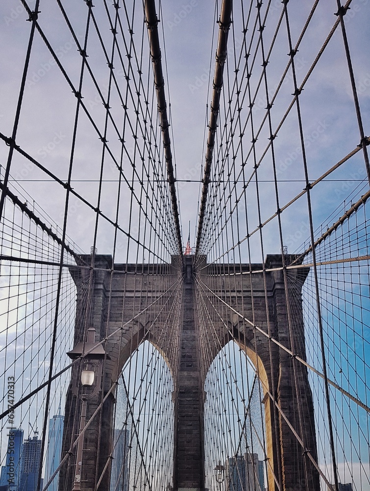 Naklejka premium Brooklyn Bridge 
