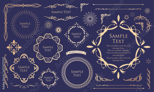 ロマンチックでゴージャスな大人かわいいアンティークフレーム