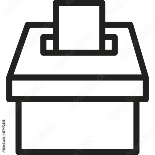 Vote Line Icon