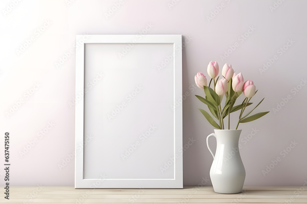 Blank photo frame for mockup Blank photo frame for mockup