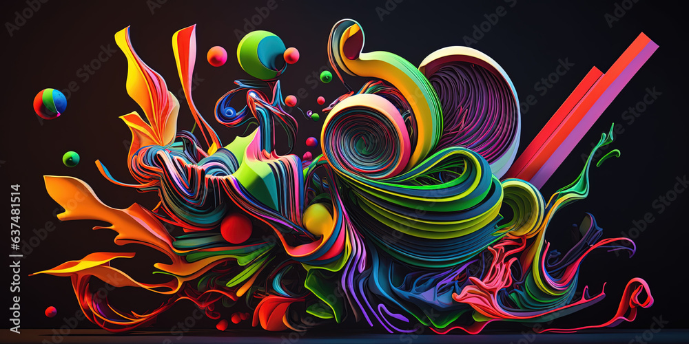 Obraz premium Abstraction