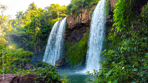 Iguazu falls national park  waterfalls  cataratas  Iguazu Argentina