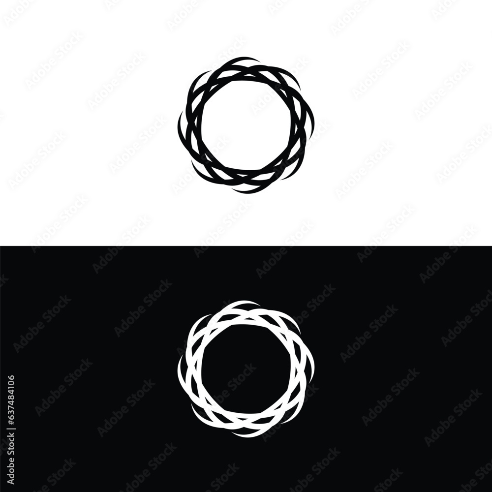 Circle vector logo template design Circle vector logo template design