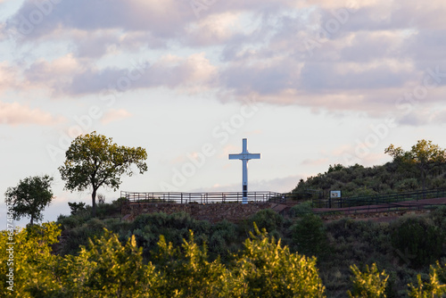 Фотография Fort Marcy Park and the Cross of the Martyrs Landscape Santa Fe New Mexico