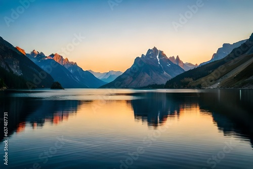 lake in the morning © Image Studio