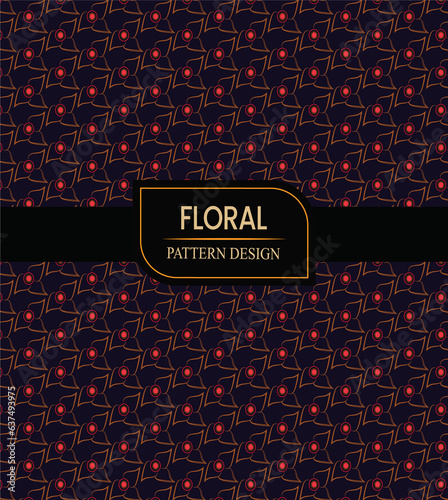 Vector abstract floral seamless colorful luxury pattern design
Background ditsy floral pattern design