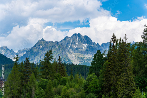 Obraz na płótnie Tatry Słowacja w salonie