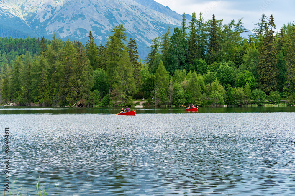 lake in the mountains