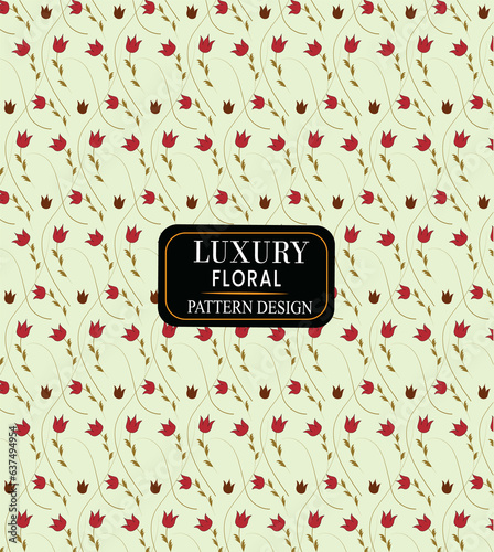 Vector abstract floral seamless colorful luxury pattern design
Background ditsy floral pattern design