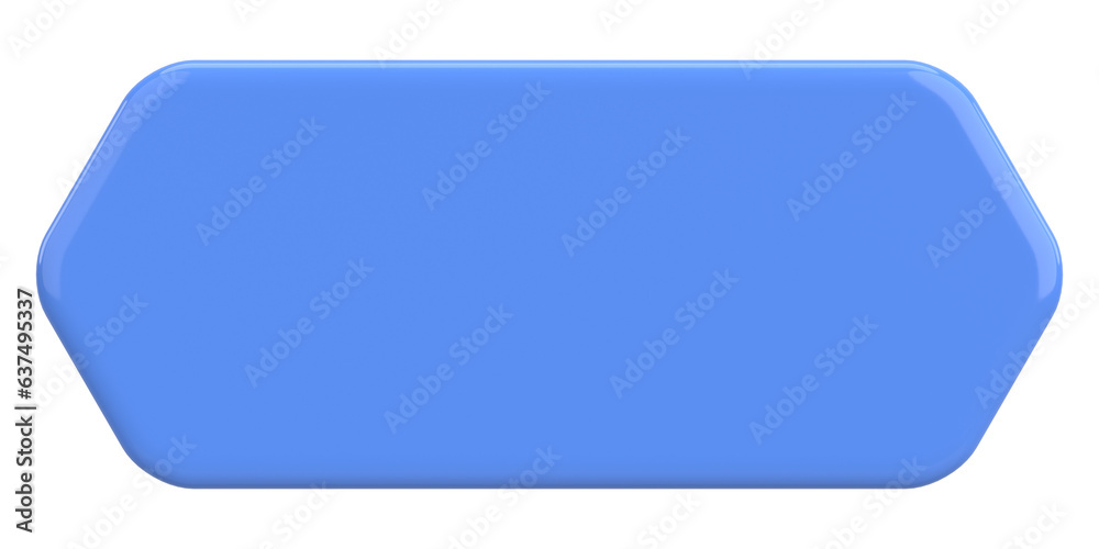 3D button. Empty button. 3D illustration. 3D button. Empty button. 3D illustration.