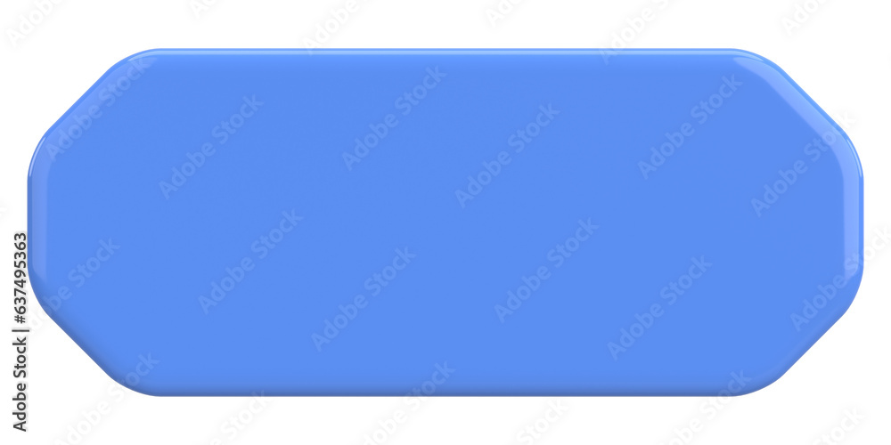 3D button. Empty button. 3D illustration. 3D button. Empty button. 3D illustration.