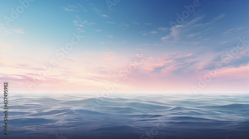  a painting of a sunset over the ocean with a boat in the water. generative ai