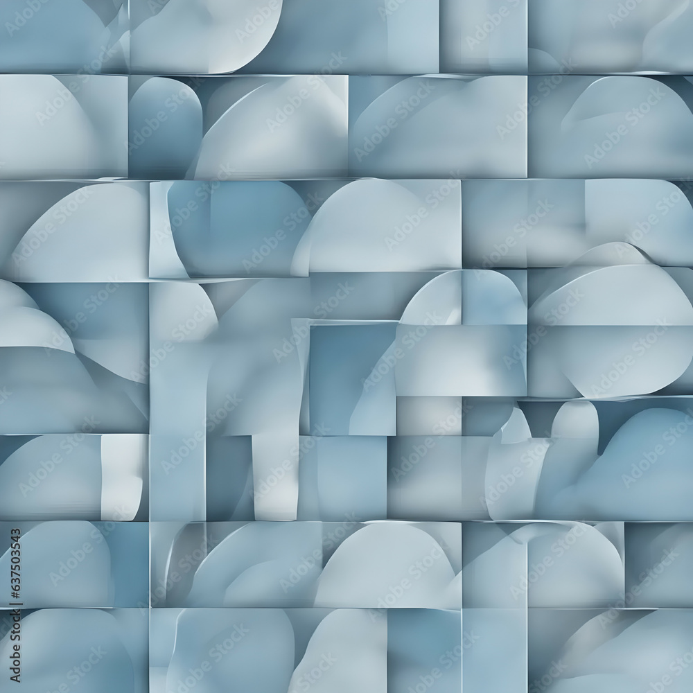 Obraz premium Abstract blue background. Generative AI.