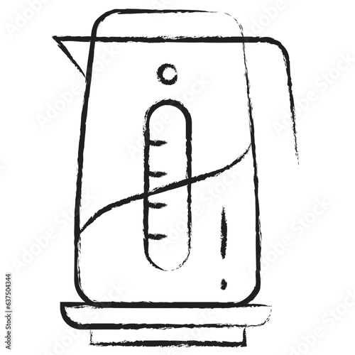 Hand drawn Coffee maker icons