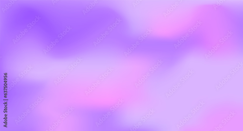 Fototapeta premium Vector background. Abstraction. Gradient. Pastel colors. Purple and pink color. Suitable as a background for banners.