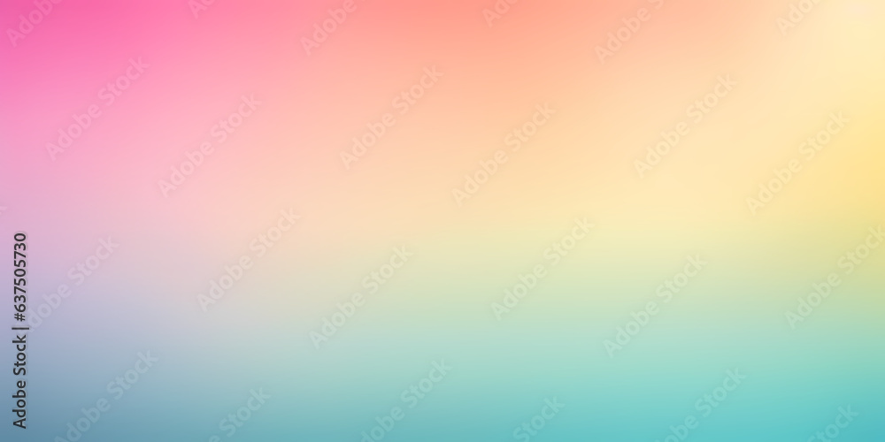Bright Gradient Vector Illustration with Red, Orange Green, and Yellow, Colorful Motion Design with Glow and Space Concept