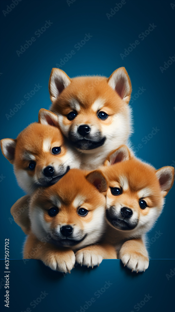 Cute Puppies Shiba Inu Dogs