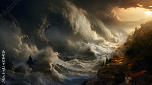 Cyclical nature of natural disasters and their relationship to changing environmental conditions, urging viewers to consider preparedness and resilience.