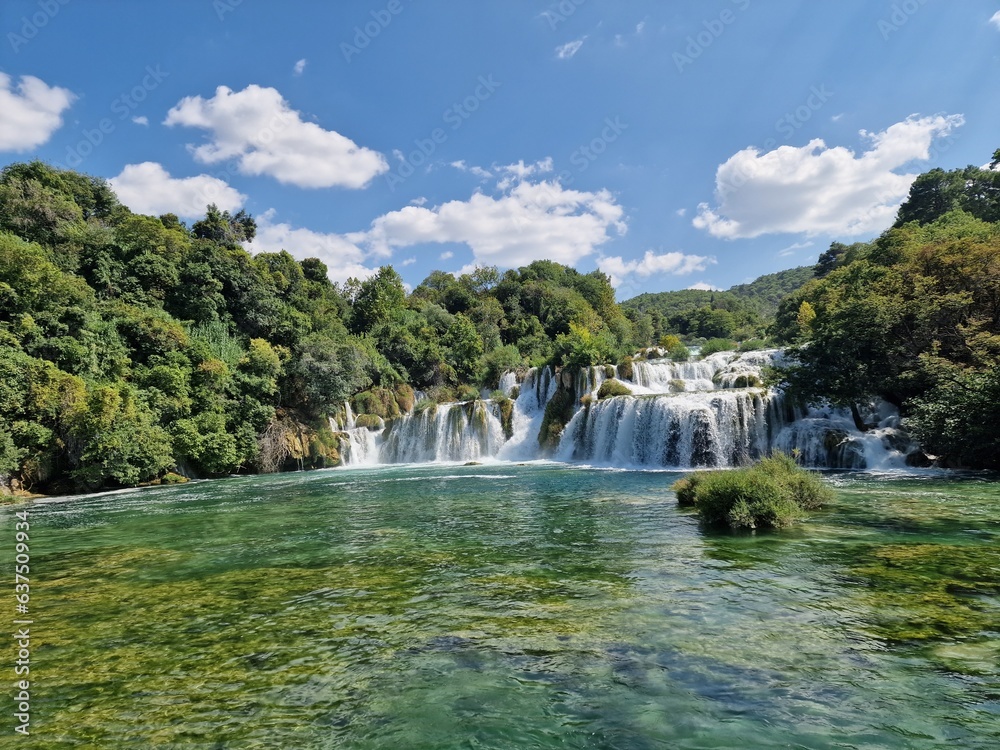 Waterfall, NP Krka, Croatia