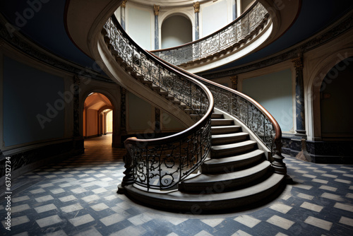 Curved staircase