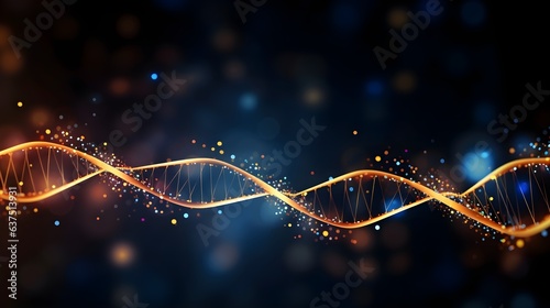Genetische Geheimnisse: Ein DNA-Hintergrundbild