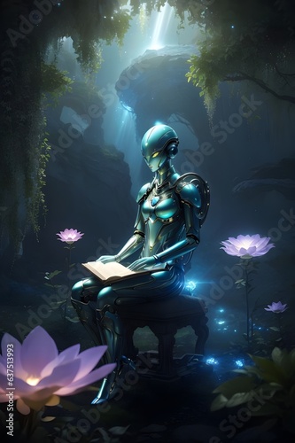 Alien Elegance Enchantment Among Academia  Generative AI      