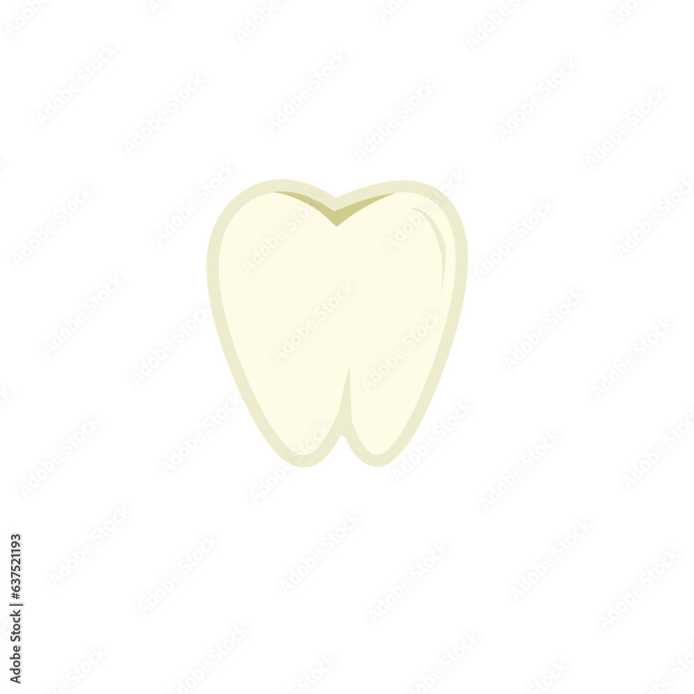 Vector Illustration Of Dental Health Condition Vector Illustration Of Dental Health Condition