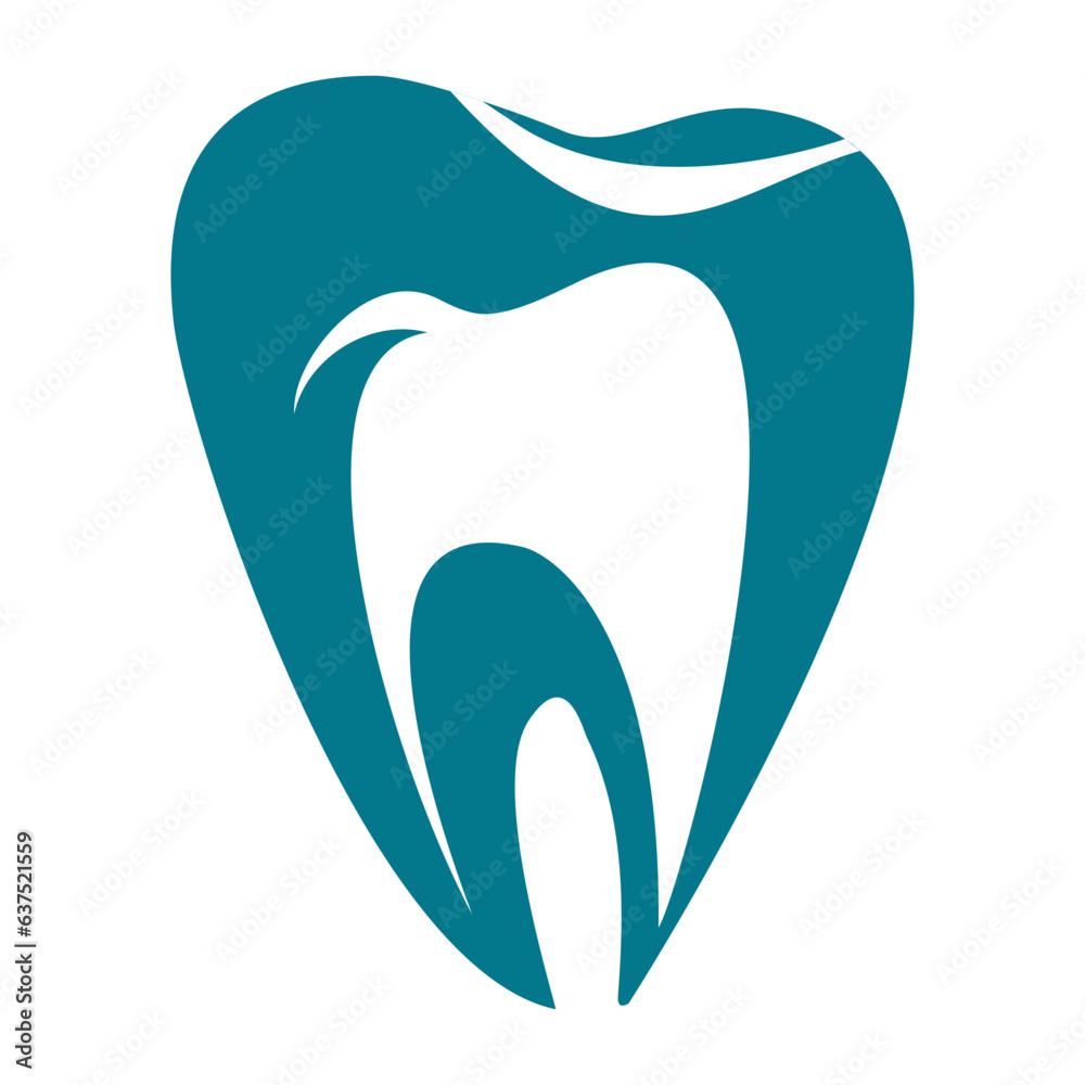 dentistry tooth logo, outline tooth icon vector illustration dentistry tooth logo, outline tooth icon vector illustration