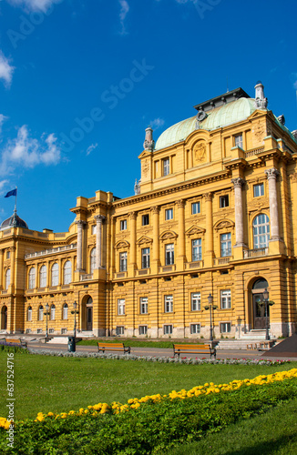 Croatian National Theatre (Hrvatsko Narodno Kazalište) Zagreb in the state of Zagreb Croatia