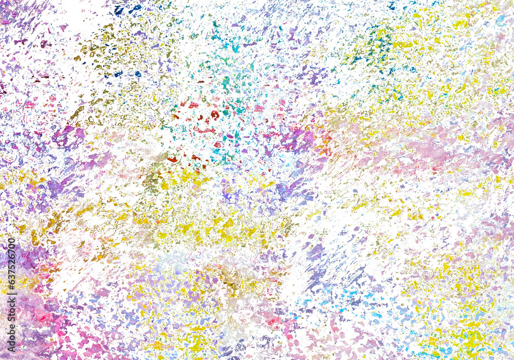 Colorful illustration with transparent background.