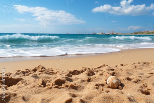 Beautiful beach with soft sand