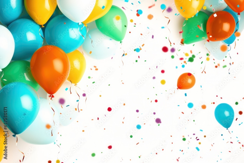 Bright colors balloons isolated. Bright colors balloons isolated.