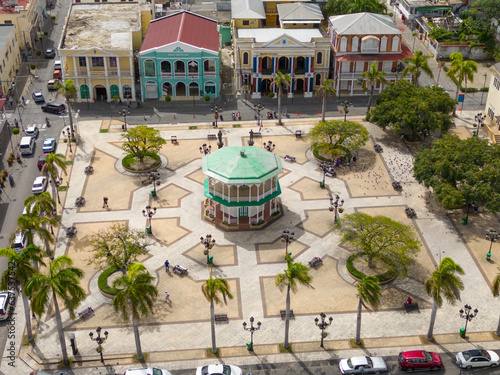 Quadro su tela Parque de Puerto Plata, República Dominicana.