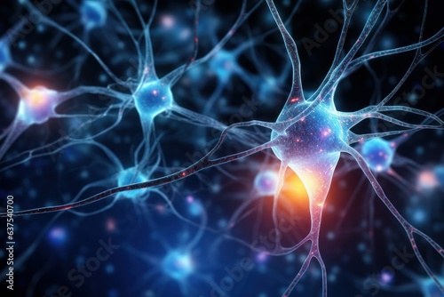 Neural network with neuron connections