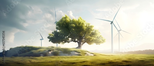 Wind farm for generation el...