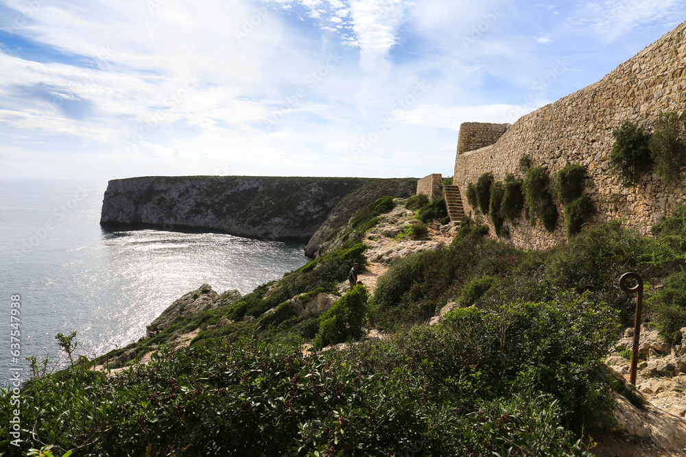 The Fort of Santo Antonio de Belixe on Cape of Saint Vincent