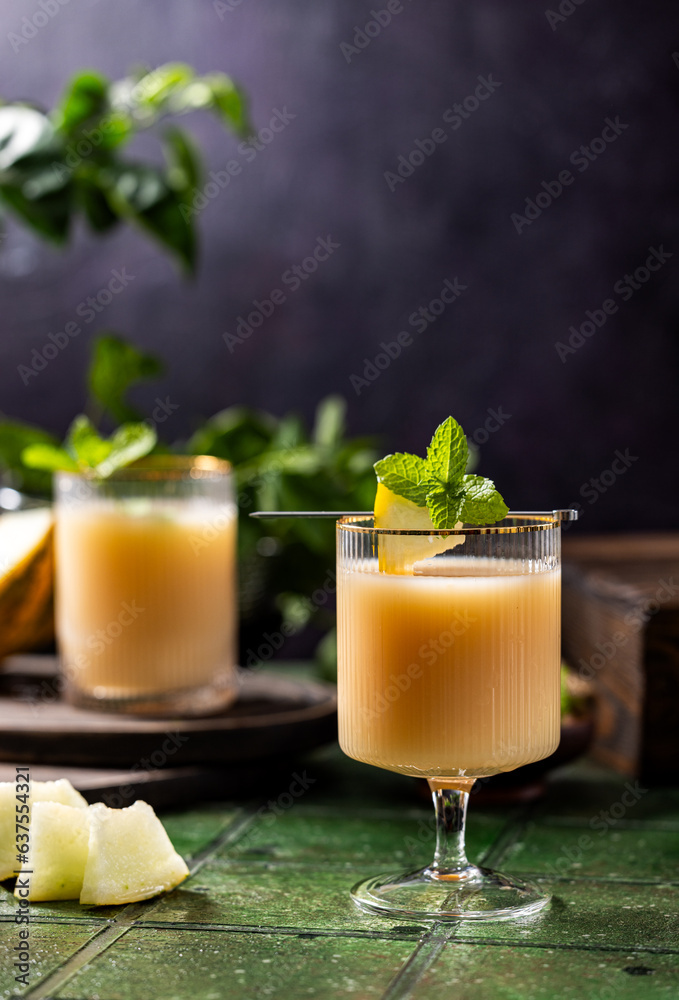 Refresh summer melon drink