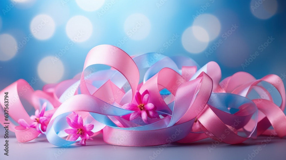 Fototapeta premium Pregnancy And Infant Loss Awareness Month October 15 miscarriage and infant deaths, including miscarriage, stillbirth, ectopic pregnancy, medically induced termination of pregnancy newborn deaths.