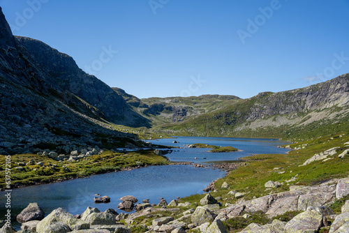 Mountain river in Norway