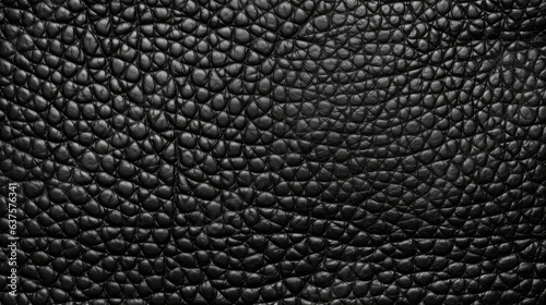 Black leather flat design t...