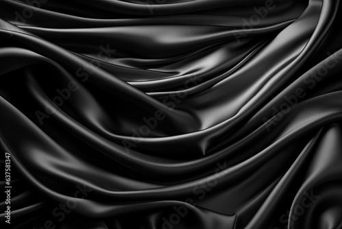 black satin background © nnattalli