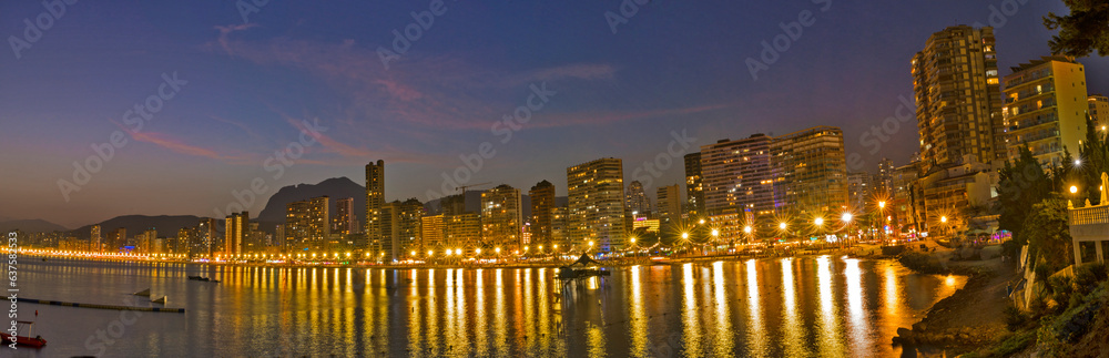 Obraz premium Benidorm