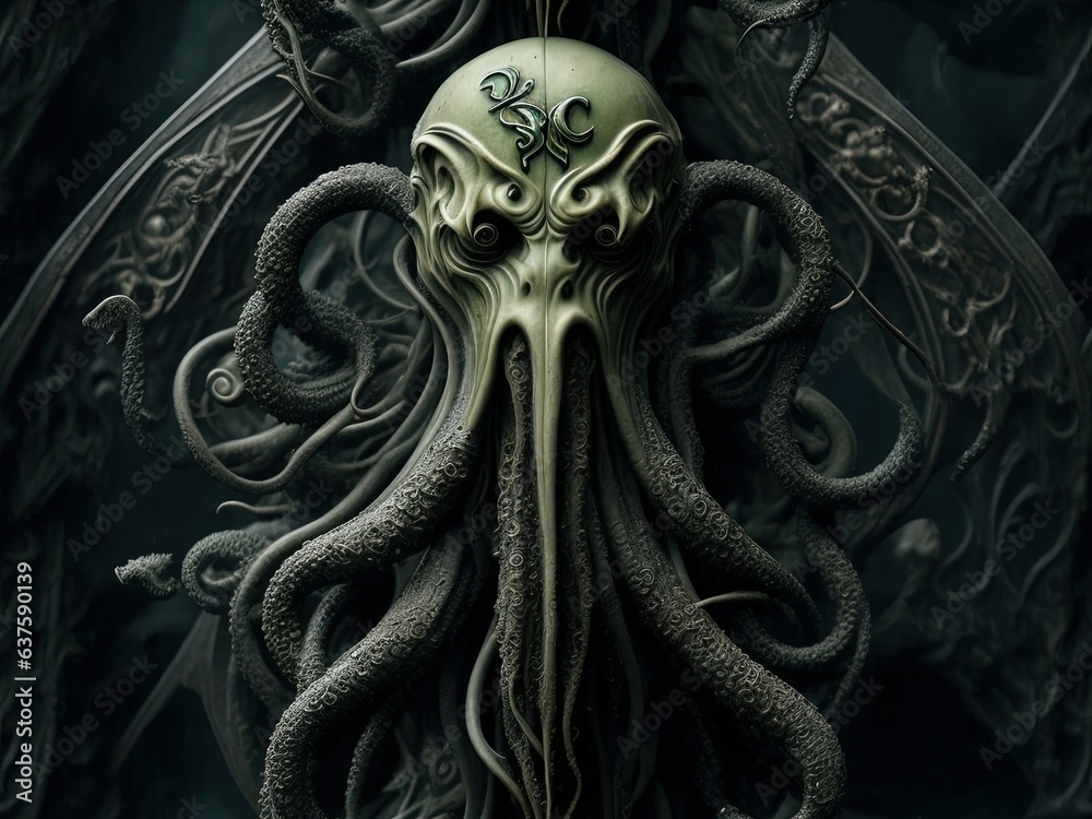 A monster with tentacles A monster with tentacles