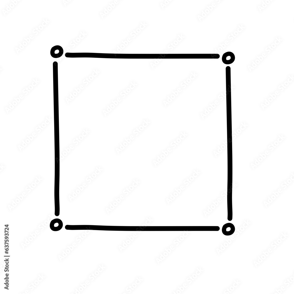 hand drawn doodle frame hand drawn doodle frame