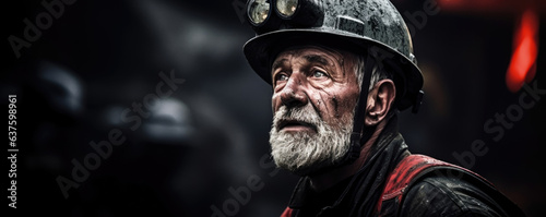 Roaring and grumbling the Mining Worker works as if he is on a mission from God. His face is filled with courage and strength a modern hero challenging the darkness with nothing more than a miners