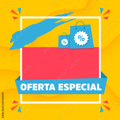 Oferta especial o descuento promocional de producto.