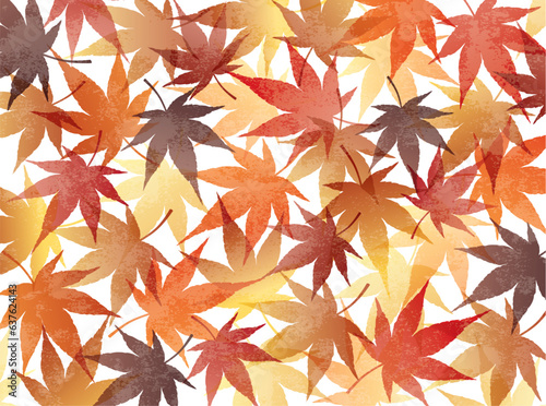 Á¥ÖËëâ„Åó„Åü„É¢„Éü„Ç∏„ÅÆËÉåÊôØ„Ç§„É©„Çπ„Éà
