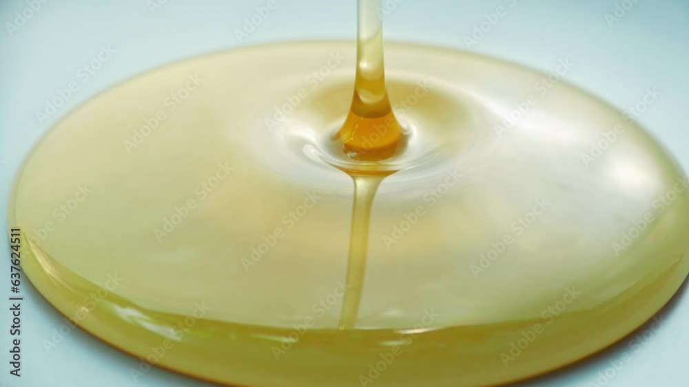 Honey Pours And Fills Screen Honey Pours And Fills Screen